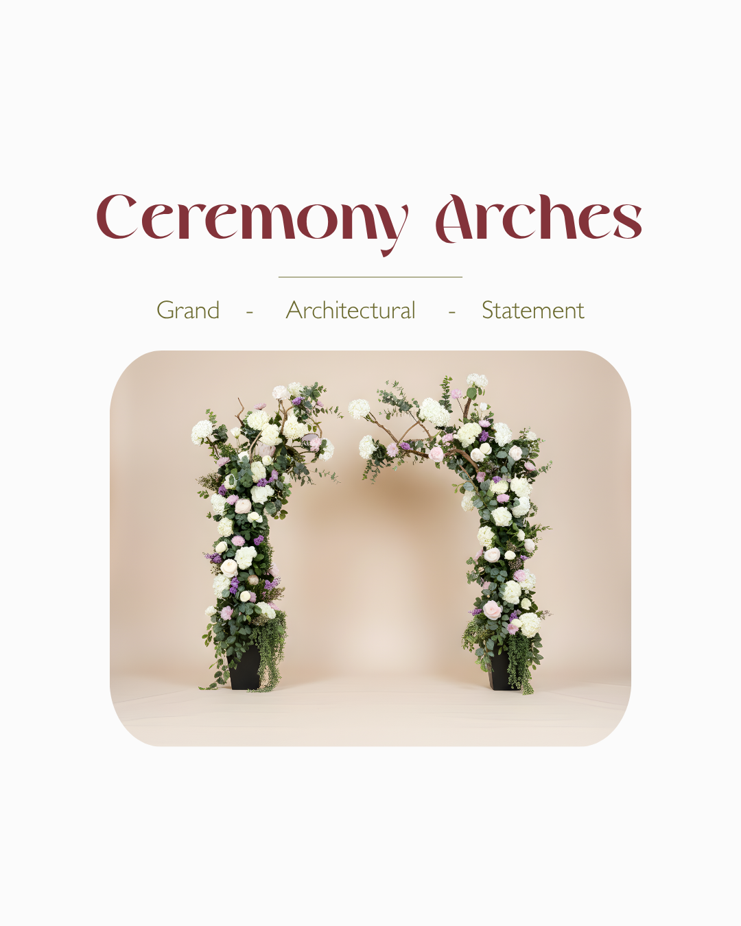 Ceremony Arches