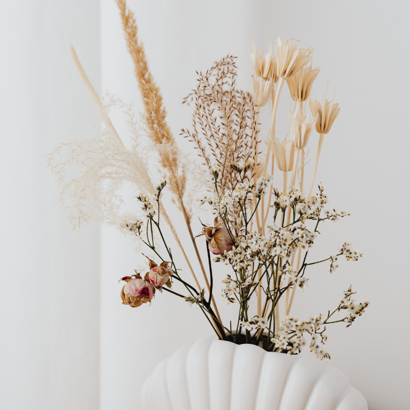 Fleurs séchés et préservés