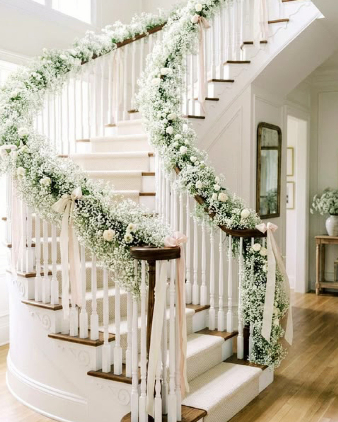 Fleurs d'escalier