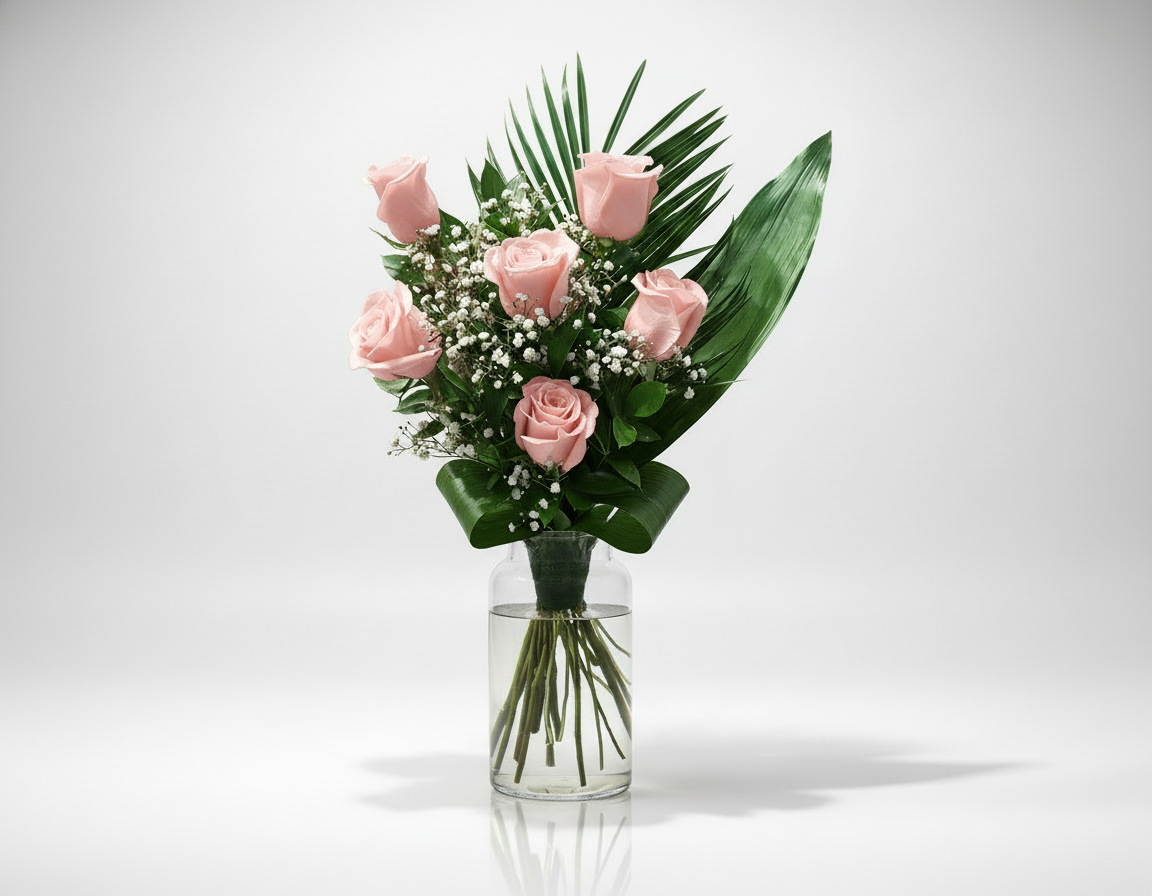 BO-10 Bouquet 6 Roses