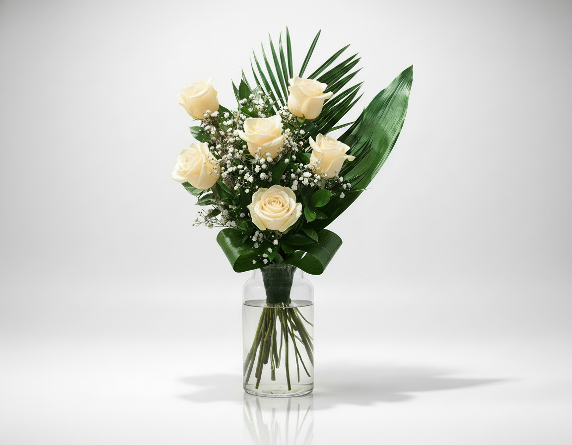 BO-10 Bouquet 6 Roses