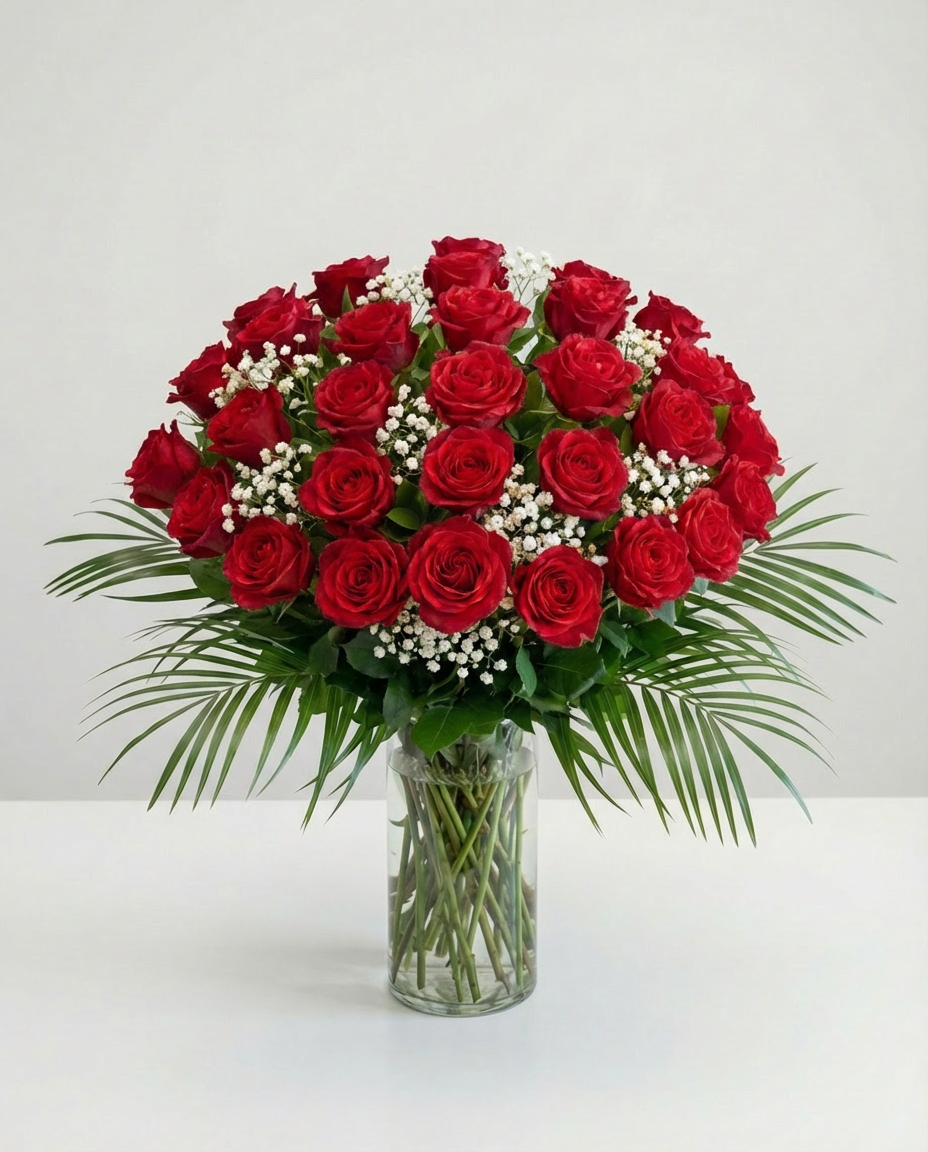 SV-4 Bouquet de Saint-Valentin Le Romantique Éternel