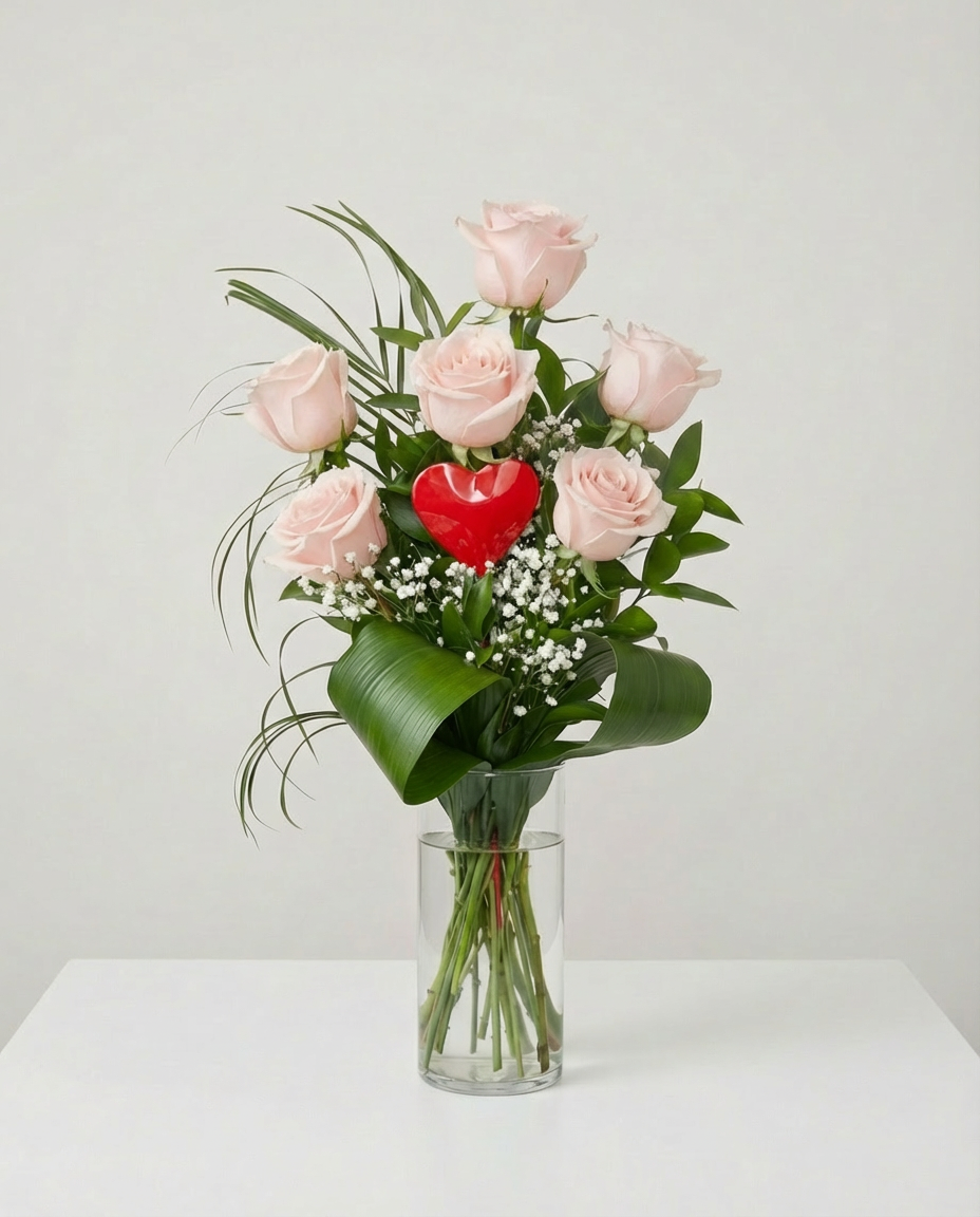 SV-1 Bouquet de Saint-Valentin La Promesse Douce