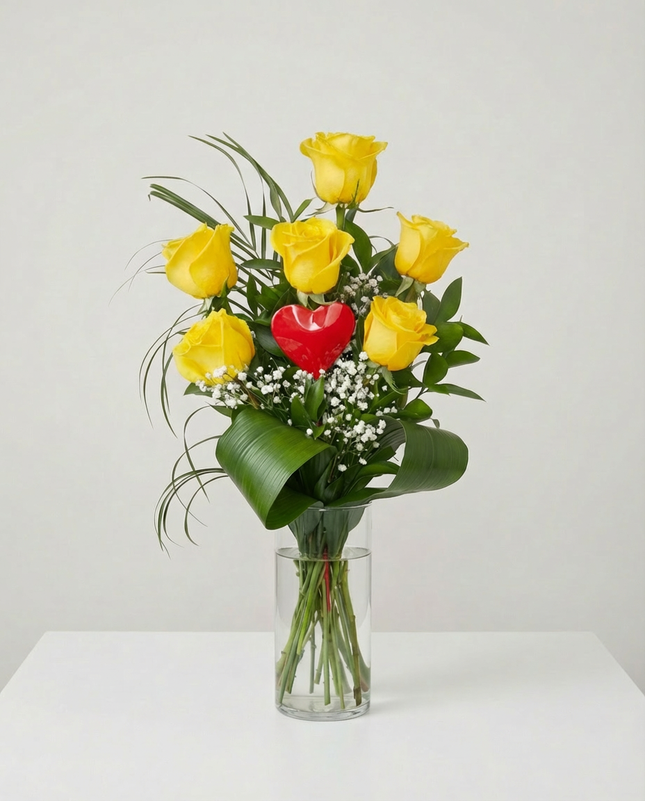 SV-1 Bouquet de Saint-Valentin La Promesse Douce