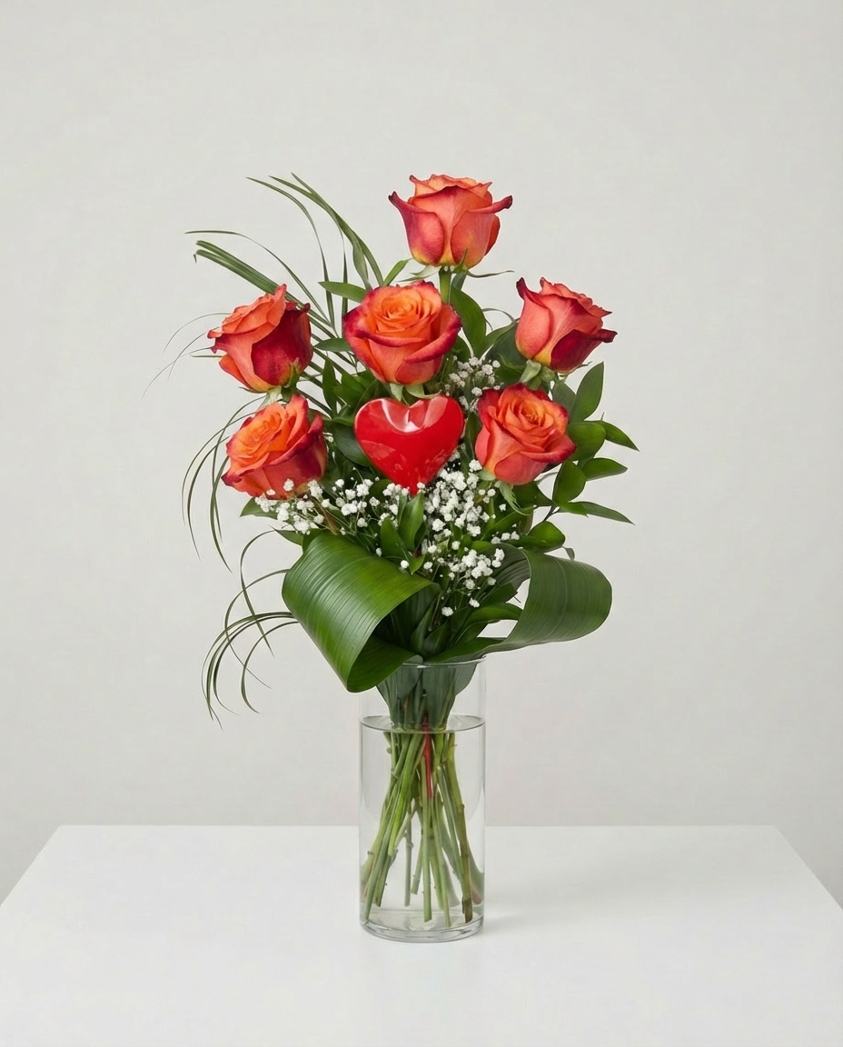 SV-1 Bouquet de Saint-Valentin La Promesse Douce