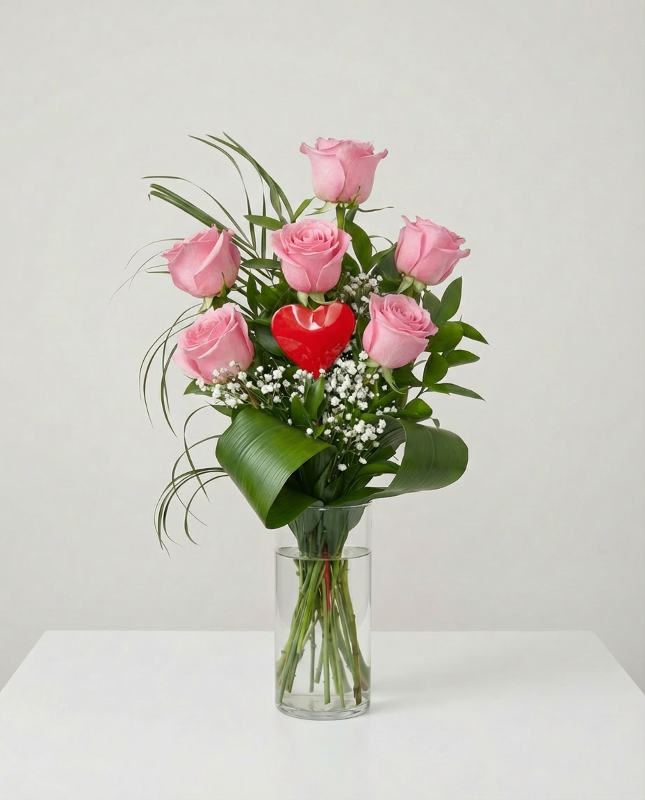 SV-1 Bouquet de Saint-Valentin La Promesse Douce