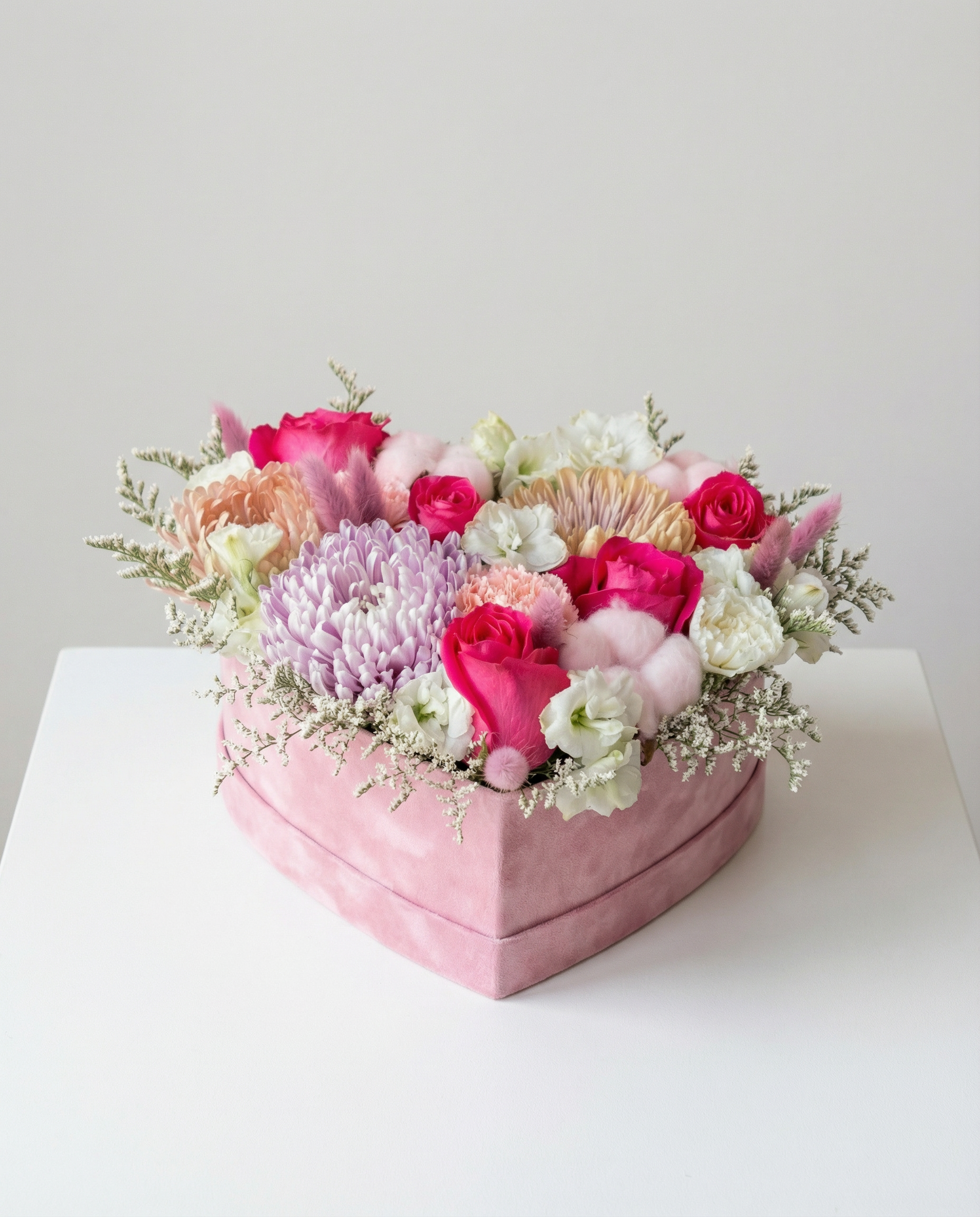 SV-7 Arrangement de Saint-Valentin Un Cœur Précieux