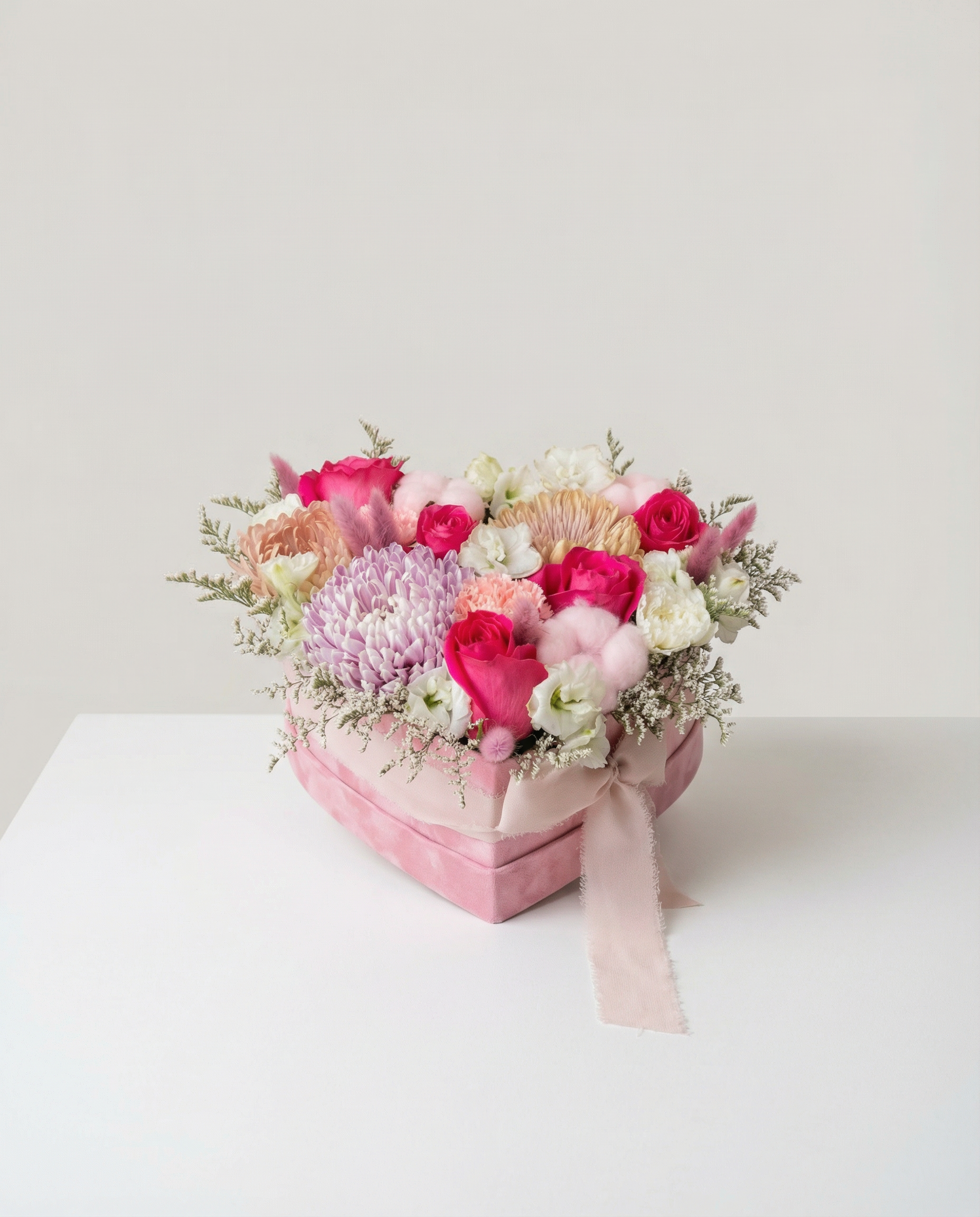 SV-7 Arrangement de Saint-Valentin Un Cœur Précieux