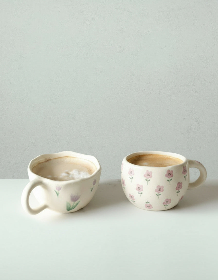 G-13 Tasse Céramique Douce Matinée