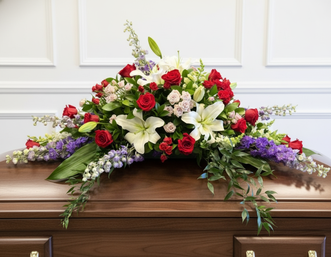 CC-23 Coussin de cercueil Hommage Royal