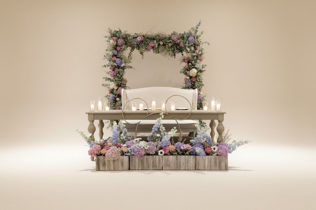 MT-8 Arrangement table d'honneur Wisteria