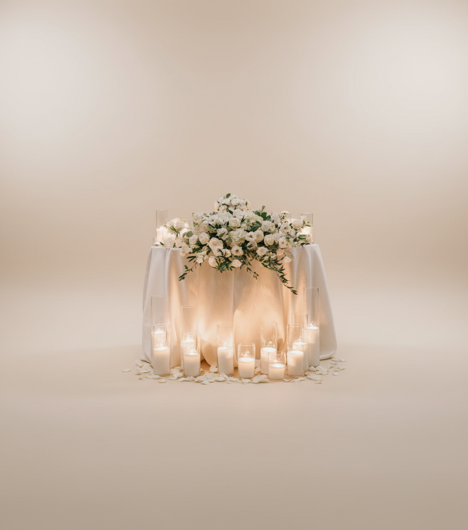 MT-11 Arrangement table d'honneur Lumiere