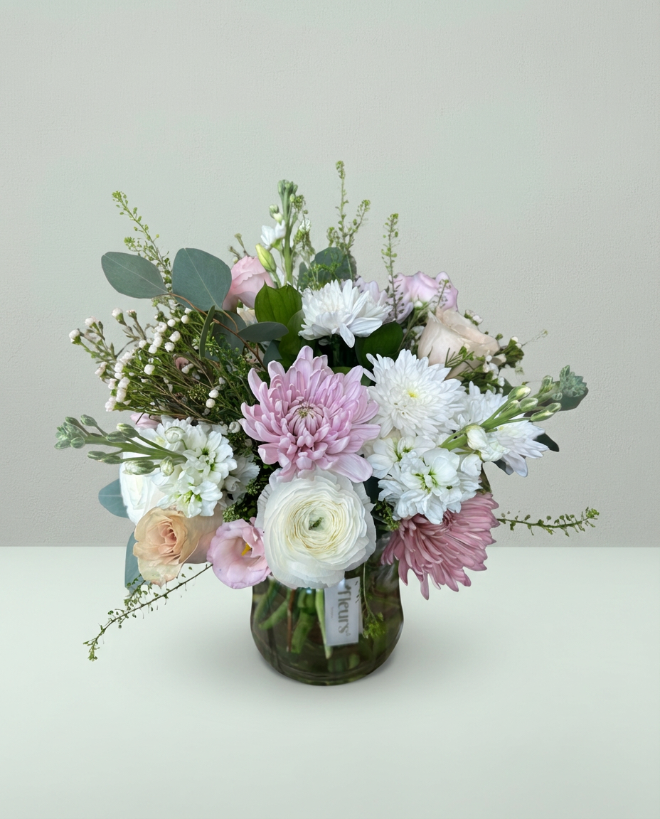 BO-12 Bouquet Douceur Pastel