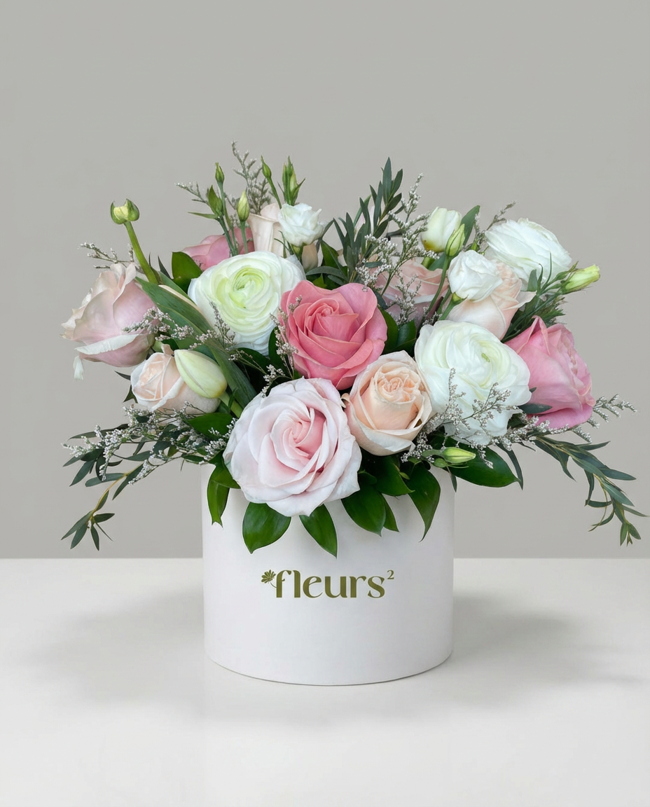 BO-26 Boîte Élégance Rosée