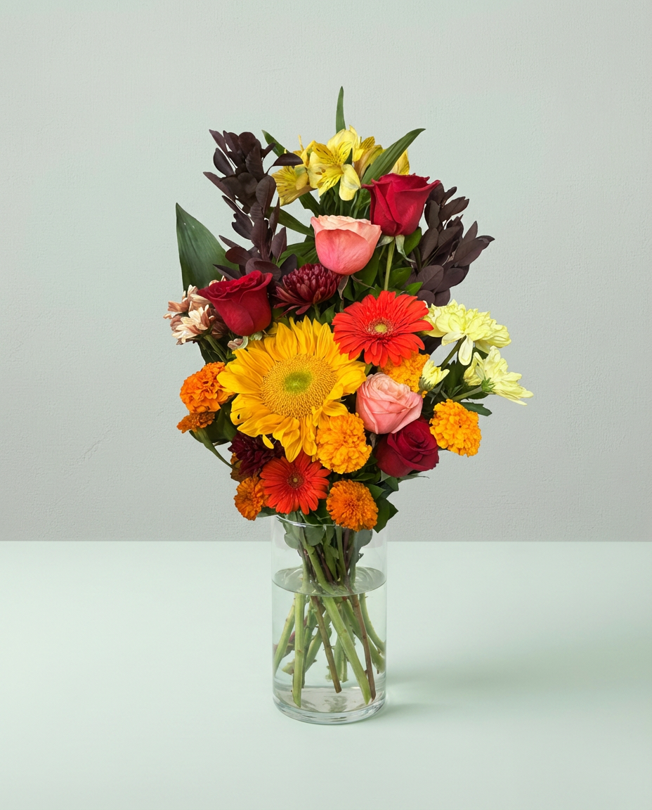 BO-47 Bouquet Soleil d’Automne