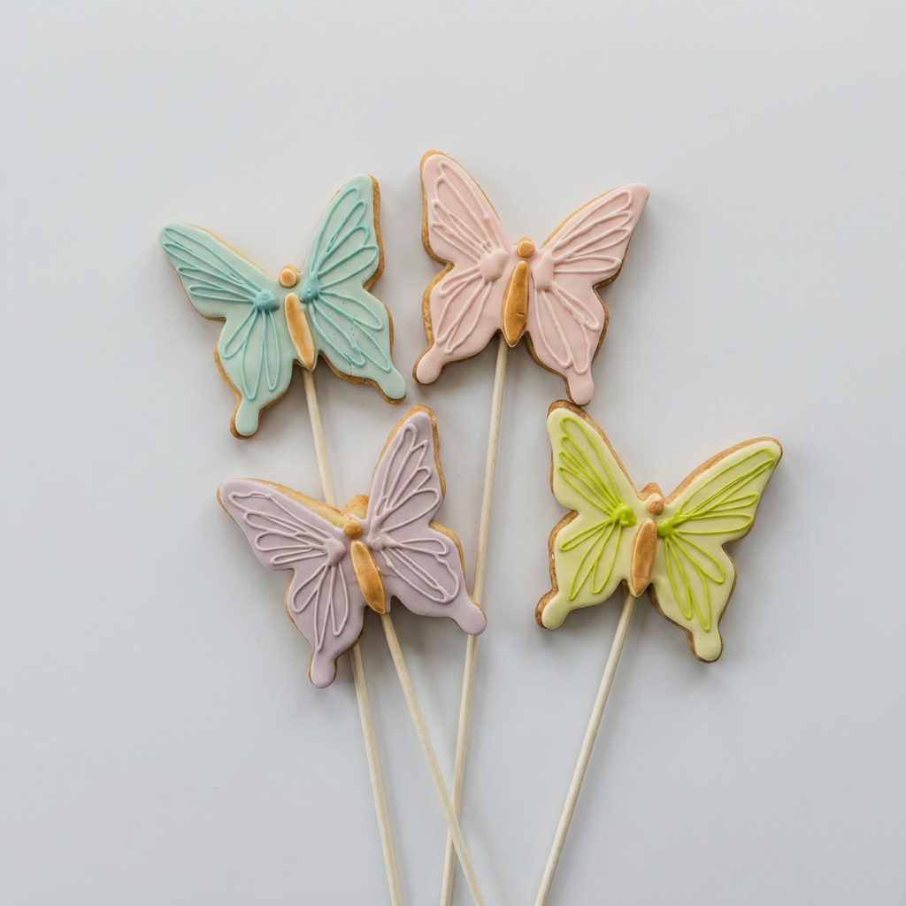 G-15 Biscuit Papillons Pastels