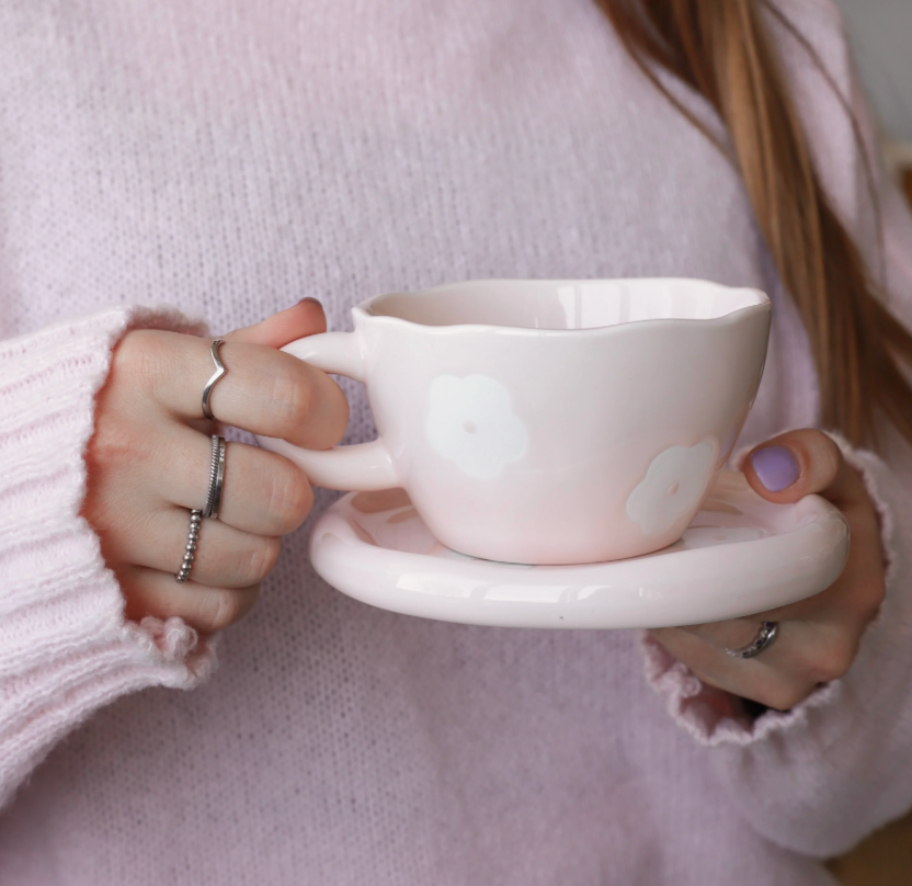 G-13 Tasse Céramique Douce Matinée