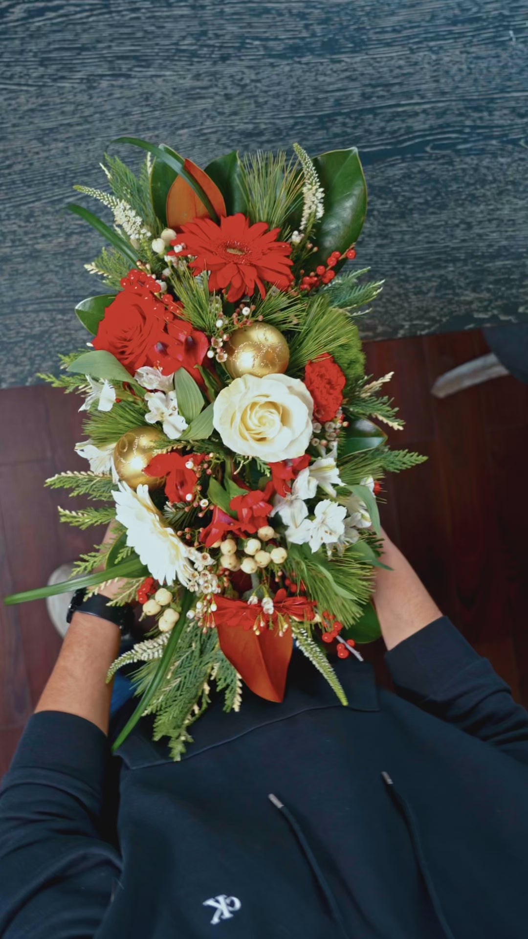 Création de centres de table de Noël | Atelier & brunch